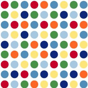 SEI - Sporty Circles 12x12 vellum  (pack of 5)
