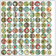 SEI - Be Bop Cardstock Alphabet Stickers  (pack of 5)