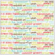 SEI - Be Bop Text 12x12 vellum  (pack of 5)