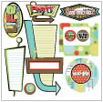 SEI - Be Bop Journaling Stickers (pack of 5)
