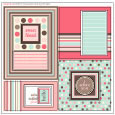 SEI - Sweetie Journaling Stickers  (pack of 5)