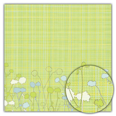 Sassafras Lass - Sew Fine  Gertrude 12x12 patterned paper    (pack of 10)