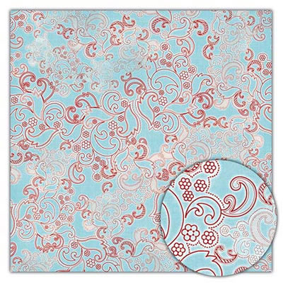 Sassafras Lass - Scrumptious  Decadent 12x12 patterned paper   (pack of 10)