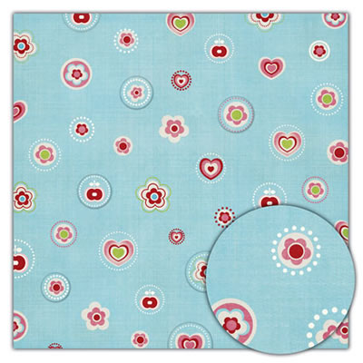 Sassafras Lass - Scrumptious  Candied Apples 12x12 patterned paper    (pack of 10)