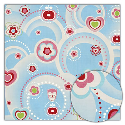 Sassafras Lass - Blue Boutique  Extraordinary 12x12 patterned paper    (pack of 10)