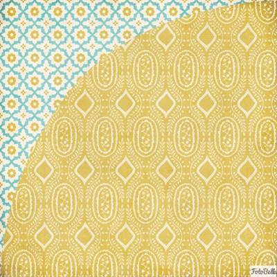 Basic Grey - Spice Market - Rosemary 12 x 12 paper (Sold in packs of 25)