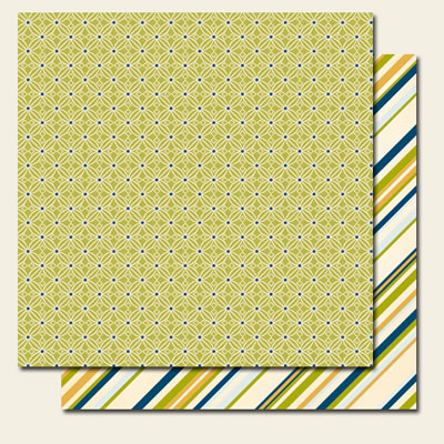 Scenic Route - Rockland Clarendon Street 12x12 double sided cardstock  (pack of 10)