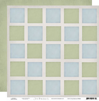 Scenic Route Paper Co - City Blocks (double sided)  (pack of 10)