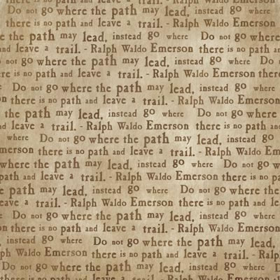 Scenic Route Paper Co - Leave a Trail Dark  (pack of 10)