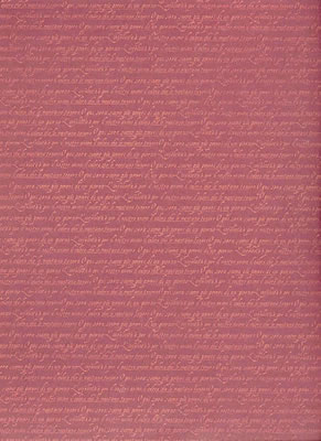 Scenic Route Paper Co - Italian Script Cabernet 12x12 paper  (pack of 10)