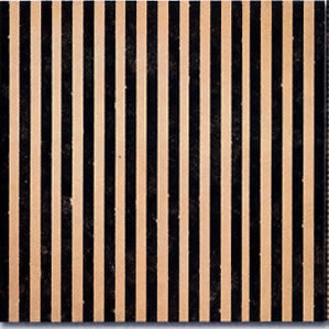 Scenic Route Paper Co - BW Large Stripe 12x12 paper  (pack of 10)