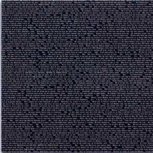 Scenic Route Paper Co - Black on Worn Text 12x12 paper  (pack of 10)