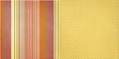 Scenic Route Paper Co - Sentimental Very Stripy Fawn 12x12 double sided cardstock  (pack of 10)