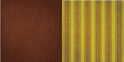 Scenic Route Paper Co - Harvest Chestnut Weave 12x12 double sided cardstock  (pack of 10)