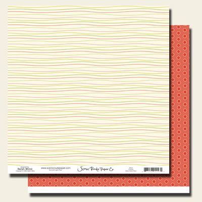 Scenic Route - Charlotte Bolsa Harbor Wave 12x12 double sided cardstock  (pack of 10)