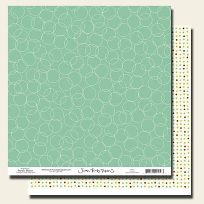 Scenic Route - Charlotte Richmond Circle Harbor 12x12 double sided cardstock  (pack of 10)