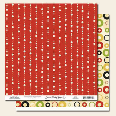 Scenic Route - Cape Town Oswald Road Red 12x12 double sided cardstock (pack of 10)
