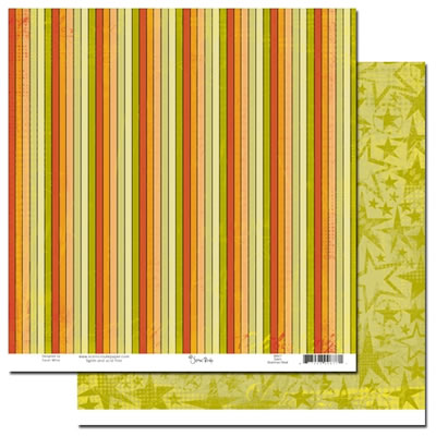 Scenic Route - Salem Boardman Street 12x12 d/sided cardstock  (pack of 10)