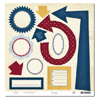 Scenic Route - Liberty Die Cut Shapes  (pack of 5)
