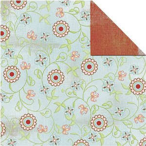 Scrapworks - Florabella - Florabella 12x12 d/sided paper  (pack of 10)