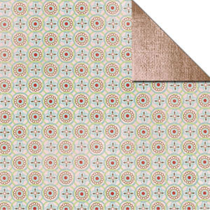Scrapworks - Florabella - Ringaround 12x12 d/sided paper  (pack of 10)