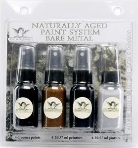 Paint System - Naturally Aged: Bare Metal - Tarnished Silver  (sold individually)