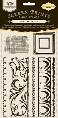 Tattered Angels - Clear Stamps - Architectual Trims  (sold individually)