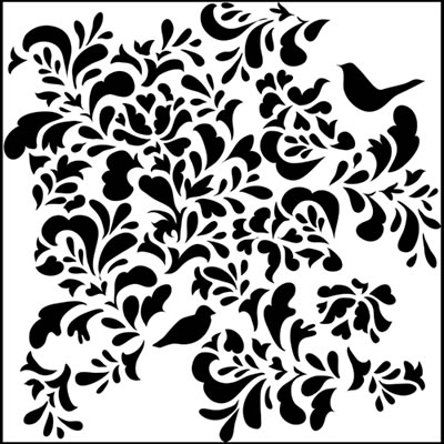 The Crafters Workshop - 12x12 Template Paradise  (sold in 3's)