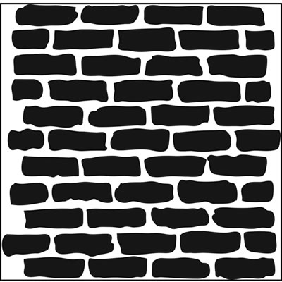 The Crafters Workshop - 12x12 Template Bricks  (sold in 3's)
