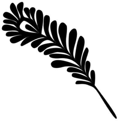 The Crafters Workshop - Balzer Bits 4x4 Stencils - Single Feather Bits  (sold in 3's)