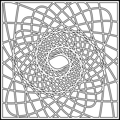 The Crafter's Workshop -12x12 Template Spirographica  (sold in 3's)