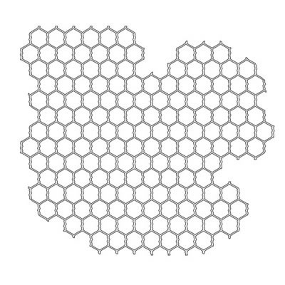 The Crafter's Workshop -12x12 Template Chicken wire  (sold in 3's)