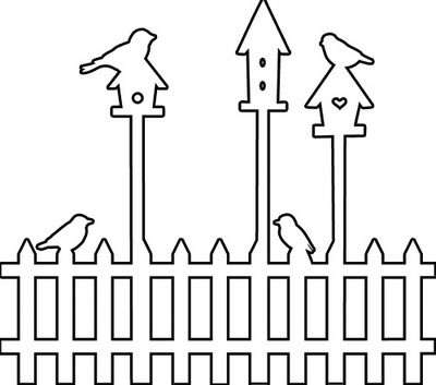 The Crafter's Workshop -12x12 Template Birdhouses  (sold in 3's)
