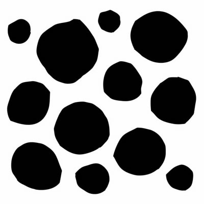 The Crafters Workshop - 12x12 Template - Boulders  (sold in 3's)