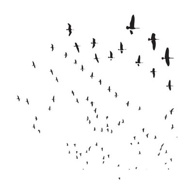 The Crafters Workshop - 12x12 Template - Flying Geese  (sold in 3's)