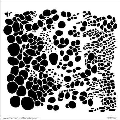 The Crafters Workshop - 12x12 Template - Cell Theory  (sold in 3's)