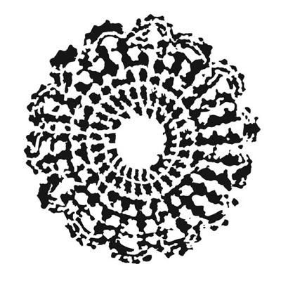The Crafters Workshop - 6x6 Template - Grandma's Doily  (sold in 3's)