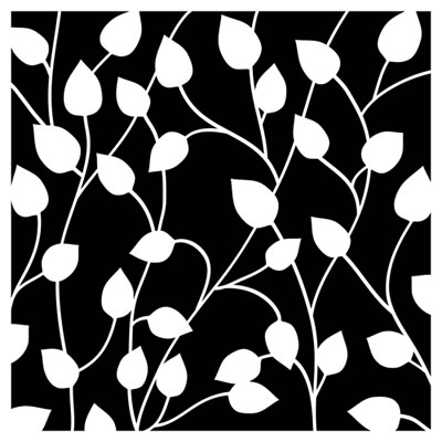 The Crafters Workshop - 12x12 Template - Climbing Vine  (sold in 3's)