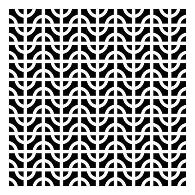The Crafters Workshop - 12x12 Template - Switchback  (sold in 3's)