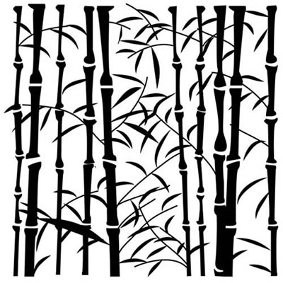 The Crafters Workshop - 6x6 Template - Bamboo  (sold in 3's)