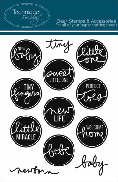 Technique Tuesday - Ali Edwards - Baby Flair  (sold individually)
