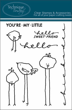 Technique Tuesday - Chickadees  PREORDER  (sold individually)