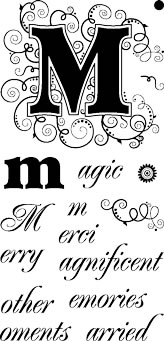 Technique Tuesday - Initially Yours - M  (sold individually)
