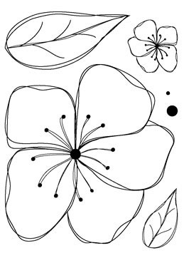 Technique Tuesday - Pocket Full of Posies  (sold individually)
