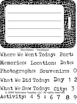 Technique Tuesday - Storytellers - Travelogue  (sold individually)