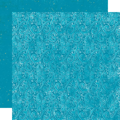TPC Studio - Mediterranean Summer - Aegean Swirl 12x12 d/sided paper  (pack of 10)
