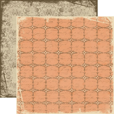 TPC Studios - Grandma's Attic - Homespun 12x12 d/sided paper  (pack of 10)