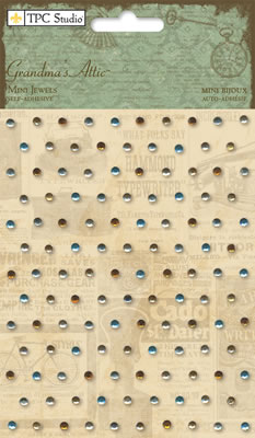 TPC Studios - Grandma's Attic  Mini Jewels  (sold in 3's)