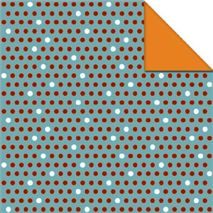 Paper Loft - Breeze Peg Board/Orange Solid 12x12 cardstock   (pack of 10)