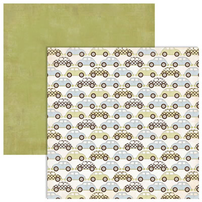 Paper Loft - Slug Bug  Jimmy double-sided cardstock   (pack of 10)